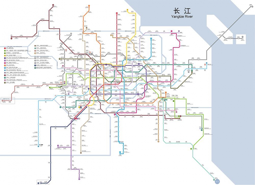 Самые необычные схемы метро в мире